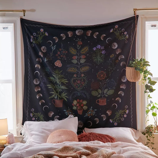 Botanical & Celestial Tapestry Collection